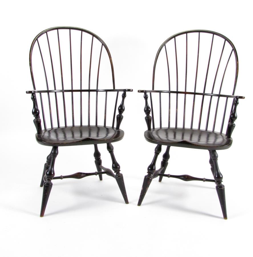 D.R Dimes, Pair of Windsor Bowback Chairs (1 of 11)