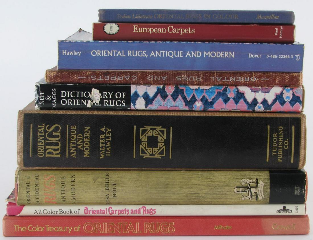 Group of Oriental Rug Reference Books (1 of 2)