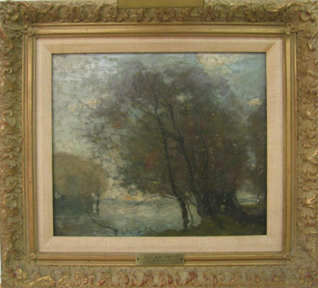 Henry Ward Ranger 12 x 14 O/B Waterfront Trees (1 of 5)
