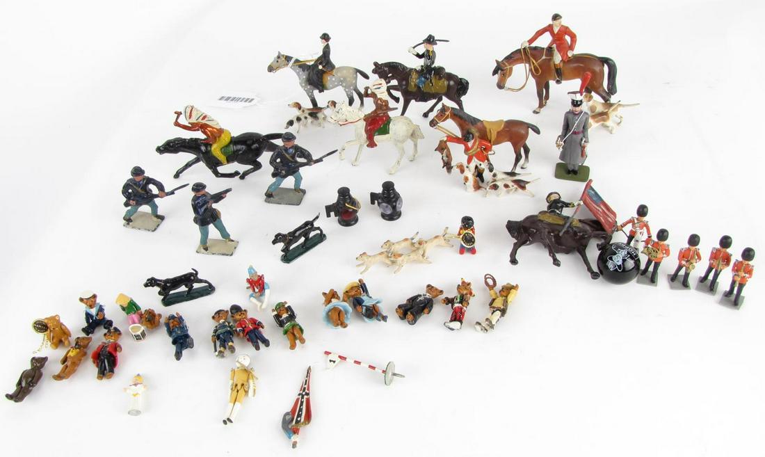 Collection of Lead Figures, Animals and Miniatures (1 of 9)