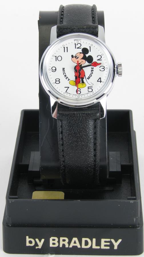 Vintage Bradley Mickey Mouse Wrist Watch in Case (1 of 4)