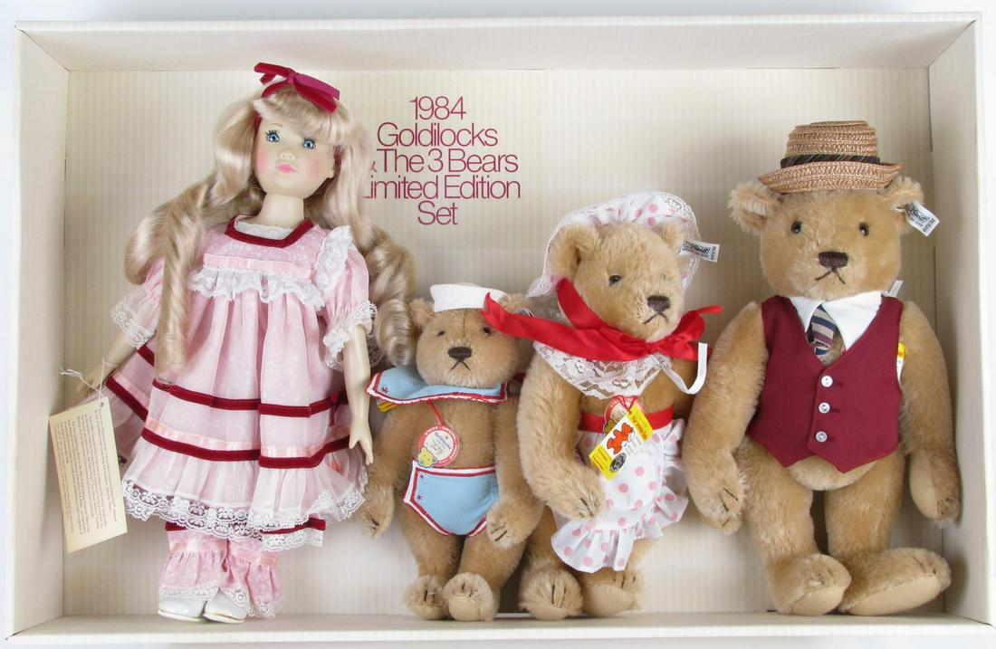 Steiff Goldilocks and the Three Bears Set (1 of 8)