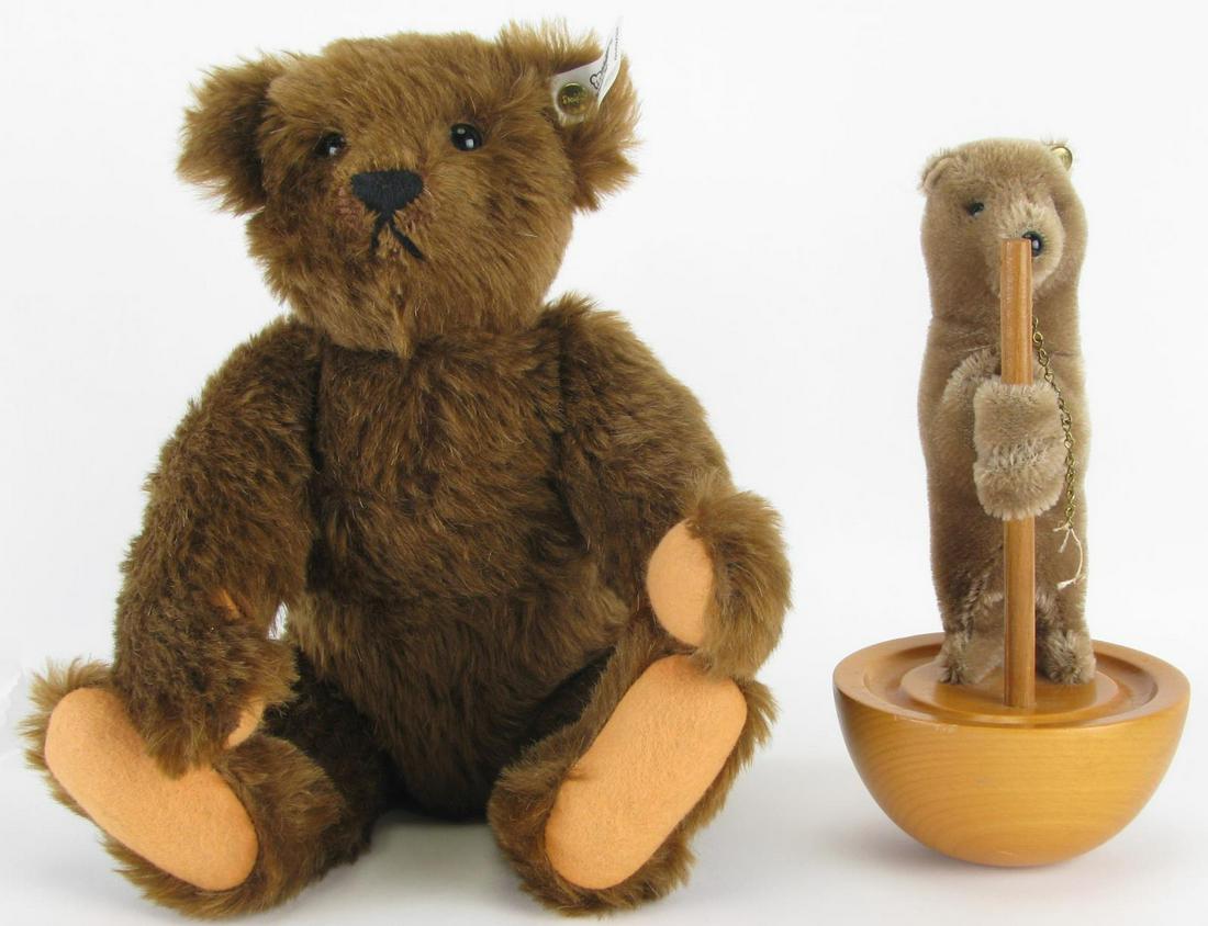 Two Steiff Bears, 1987 FAO Schwartz and Honey Bear (1 of 8)