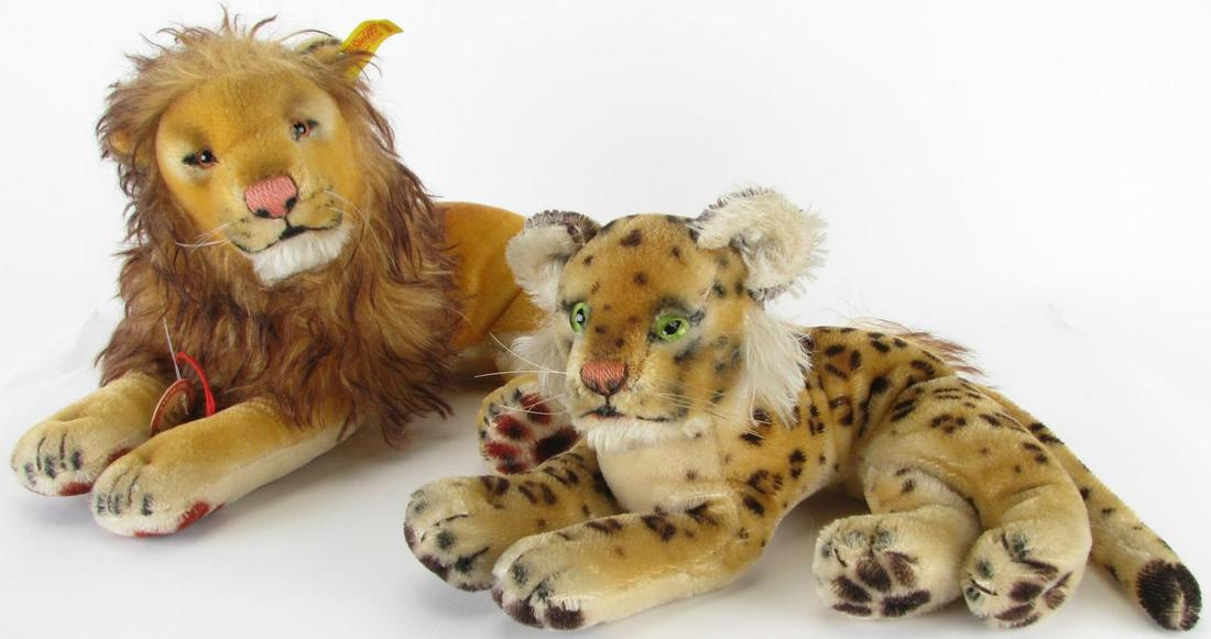 Steiff Leo the Lion and Leopard (1 of 8)