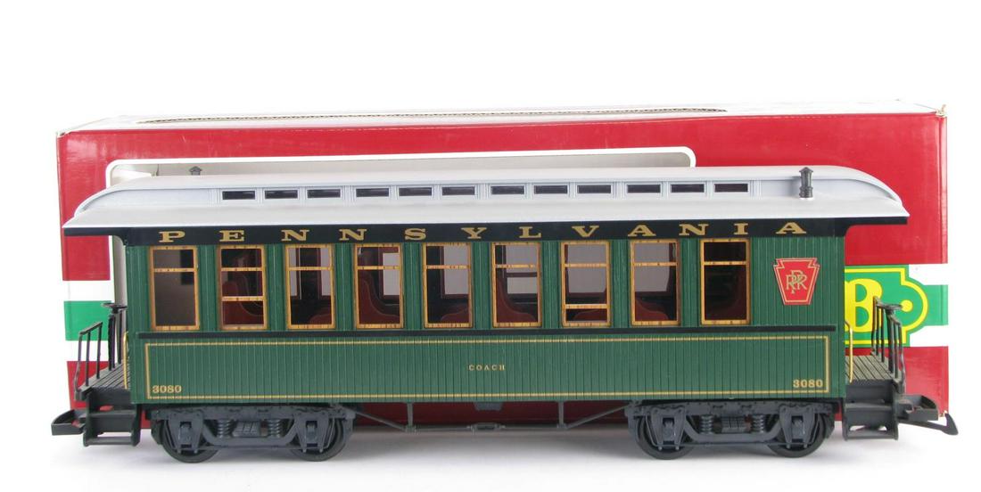 LGB 3080E01 Pennsylvania RR Passenger Car (1 of 5)