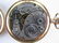 Elgin Model 2 Pocketwatch, Brass and Marble Stand - 4