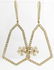 NEW 18K Diamond Bell and Flower Earrings, 3CT+ - 2