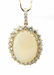 18K Opal, Diamond Estate Pendant