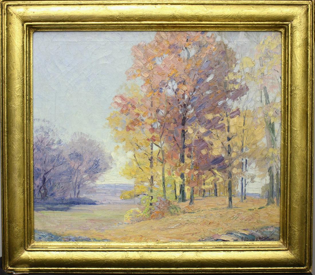 Edward K Williams 24x28 O/C "Glorious Autumn" (1 of 2)
