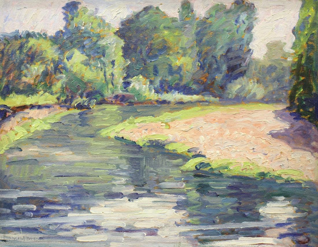 Francis F Brown 16x20 O/B "Summer" (1 of 3)