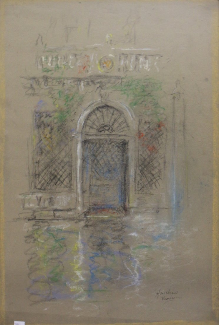 Glen C Henshaw 24x15.5 Pastel "St Mark (1 of 2)