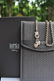 Scott Kay Sterling Silver Diamond Hearts Necklace