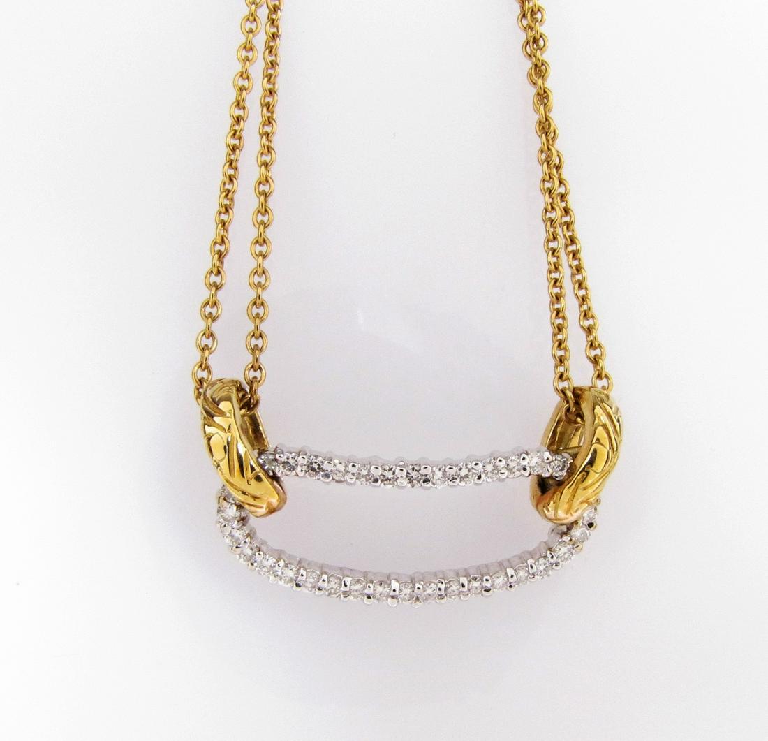 18K Viani Diamond Necklace (1 of 1)