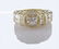 18K Yellow Gold Quadrillion/Radiant Diamond Ring