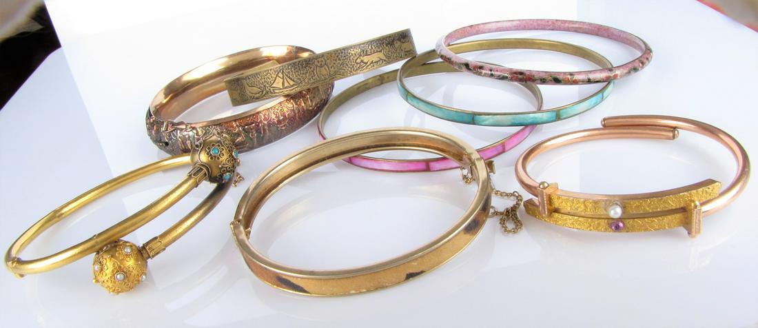 Eight Bangle Bracelets (1 of 1)