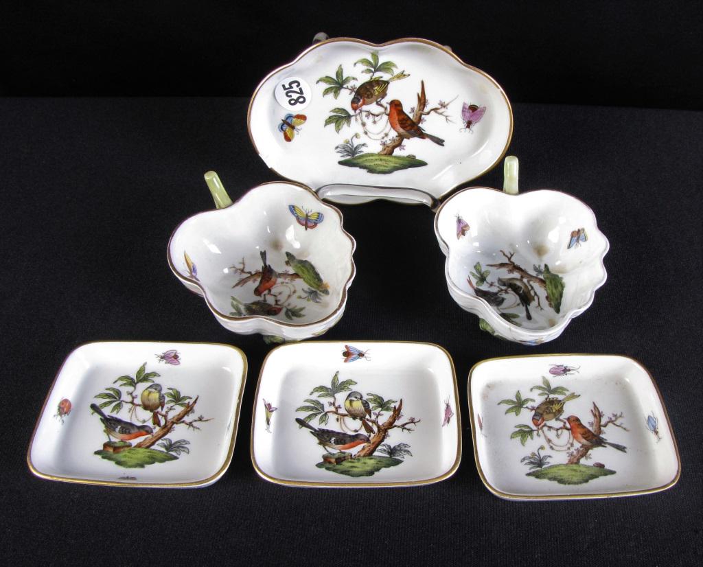 Herend Rothschild Accessory Pieces (1 of 8)