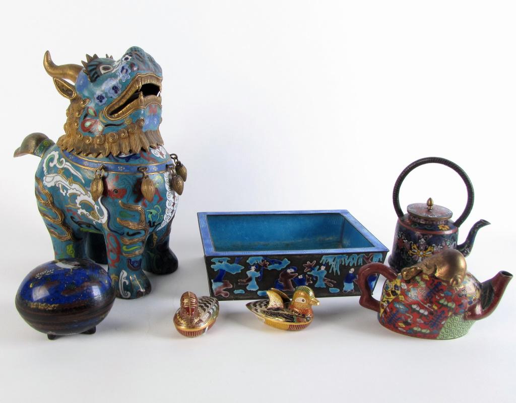 Cloisonne and Champlevé Decorative Accessories (1 of 20)