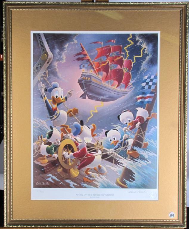 Carl Barks Limited Edition Print, Donald Duck (1 of 5)