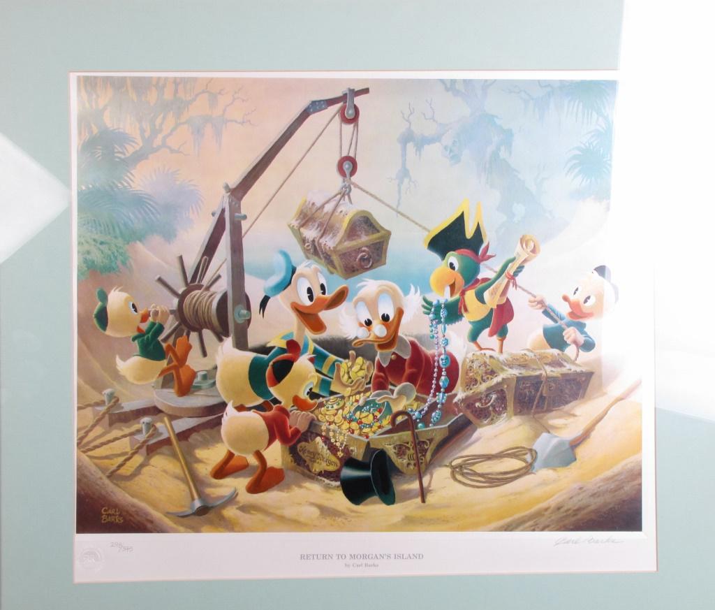 Carl Barks Limited Edition Print, Donald Duck (1 of 6)