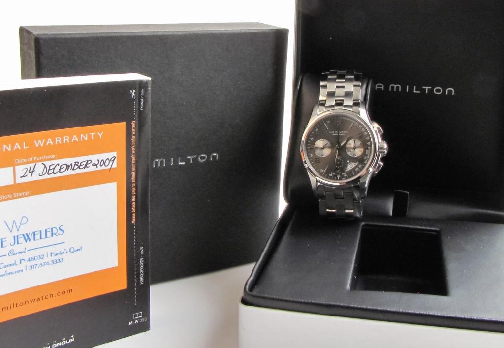 Hamilton Jazzmaster Automatic Chronograph Watch (1 of 4)