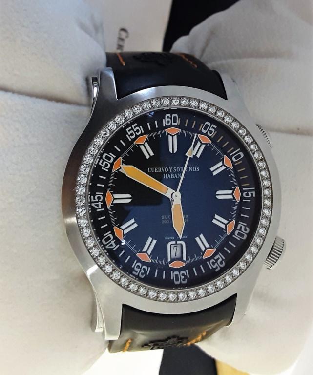 Cuervo y Sobrinos Robusto Buceador Watch (1 of 6)
