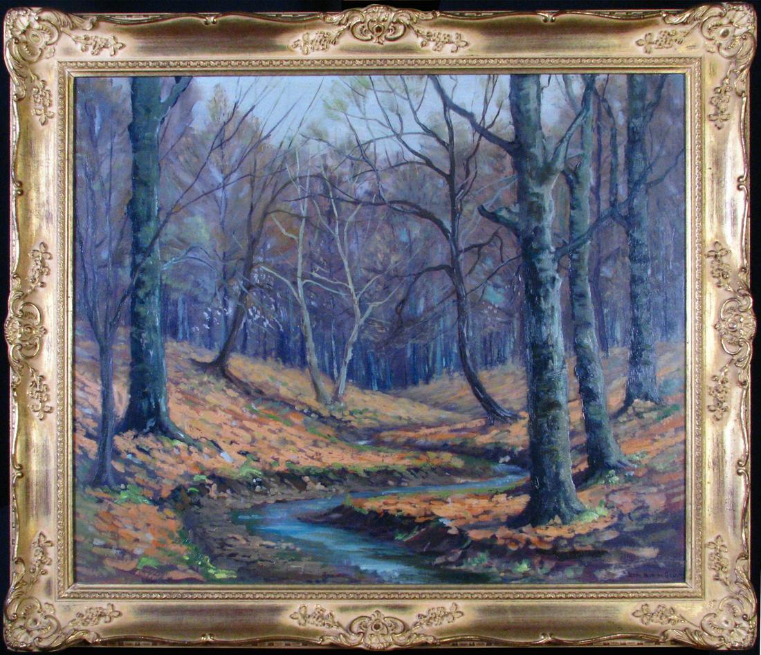 Letha Gaskins 20x24 O/B "Brown County Ravine" (1 of 6)