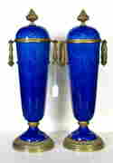 Pair of Paul Milet (Attrib) Porcelain Garniture (1 of 6)