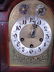 332: Antique German Mantle Clock with Chime - 3