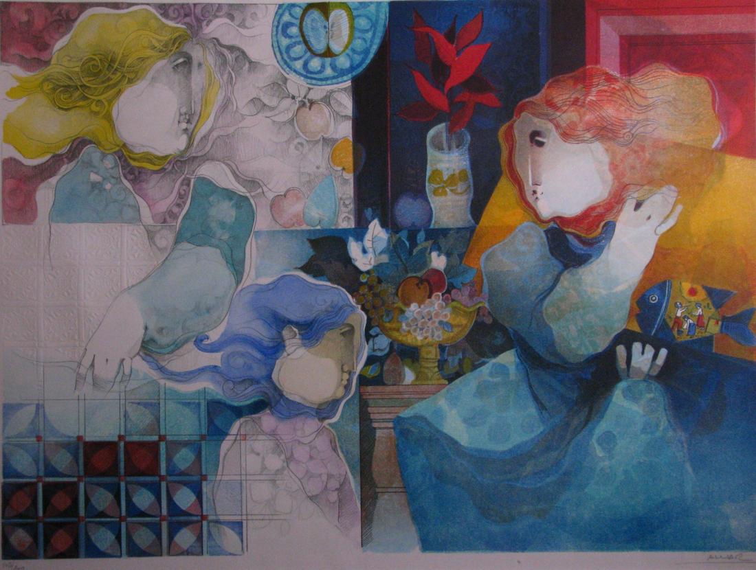 Sunol Alvar Limited Edition Lithograph, Book (1 of 2)