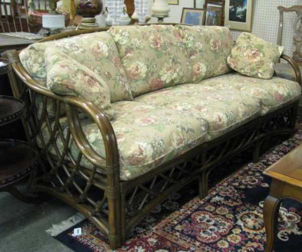 779: Lane Venture Tradewinds Rattan Patio Set