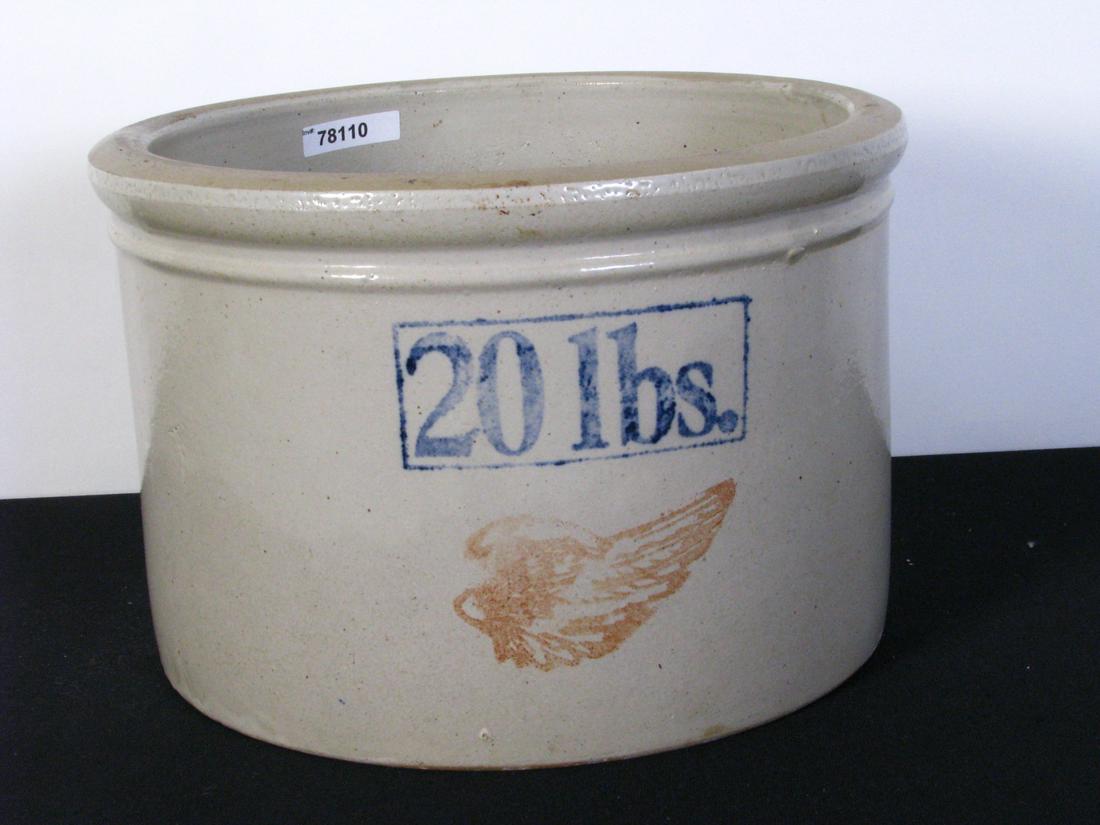 Redwing Stoneware 20lb Crock (1 of 4)