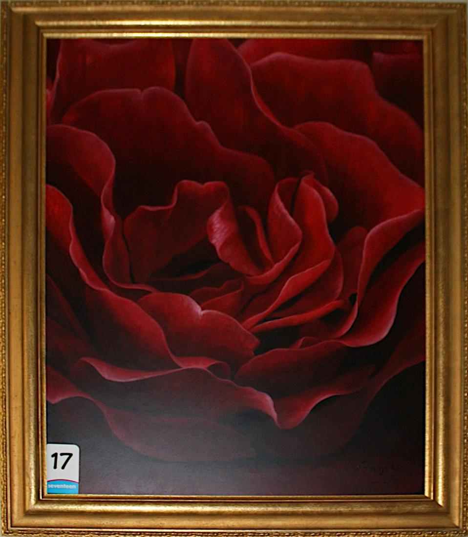 Vangelis Andriotakis 49x37 O/C Red Rose (1 of 1)