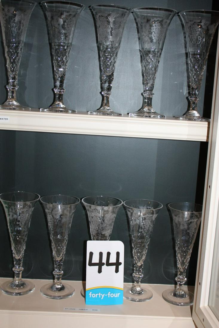 Group William Yeoward Etched Crystal Stemware (1 of 5)