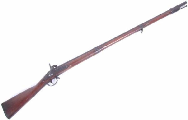 US Springfield Model 1816 Flint Lock: US Springfield Model 1816 Flint Lock, dated 1837, with US and Eagle embossed on lockplate, converted to percussion, other proof marks and initials present (see additional photos), initialed "JW" on st