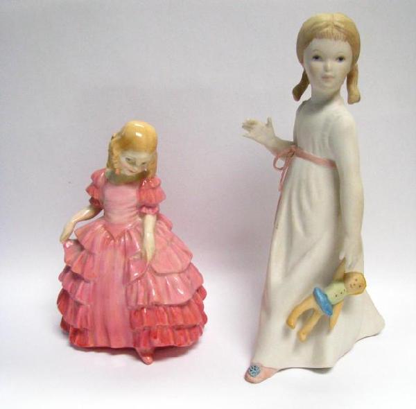 Cybis Figurine and Royal Doulton Figurine: Cybis Figurine and Royal Doulton Figurine