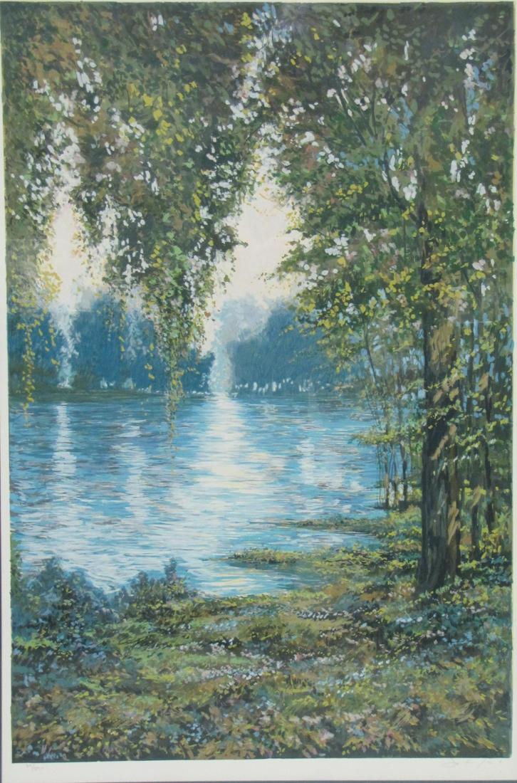 Limited Edition Unclearly Signed Lithograph (1 of 4)