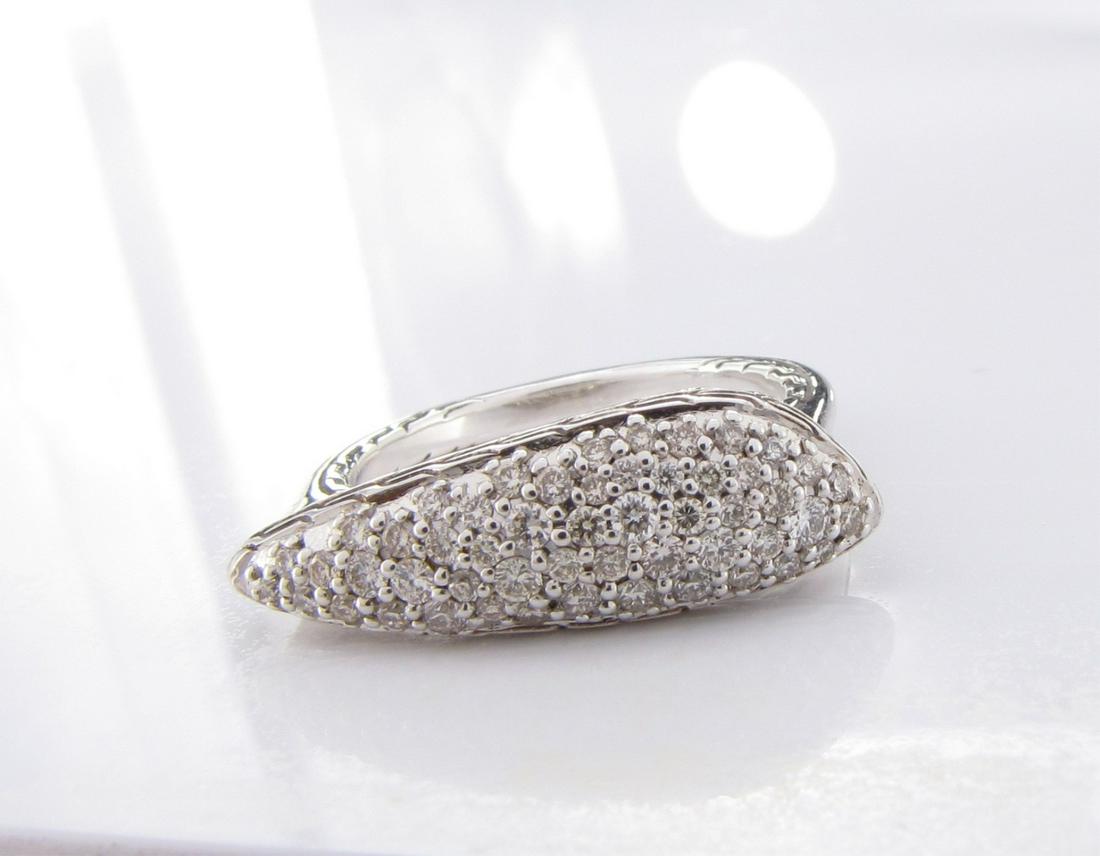 John Hardy Sterling Diamond Classic Ring (1 of 1)
