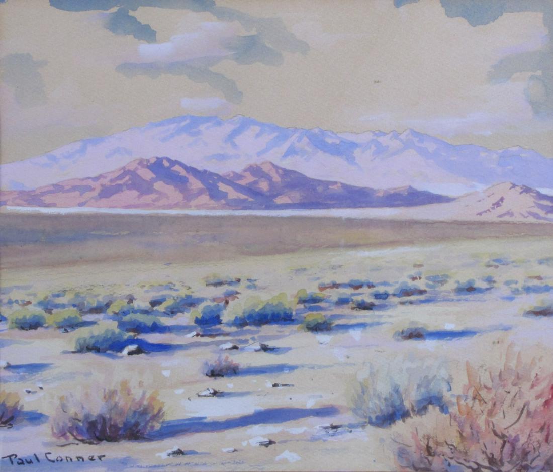 Paul Conner 11x13 WC Desert Mountains (1 of 2)
