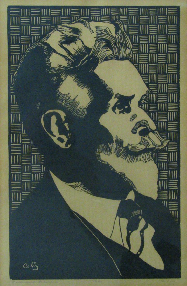 Ashby Limited Edition Print, "Ferdinand Schaefer" (1 of 3)