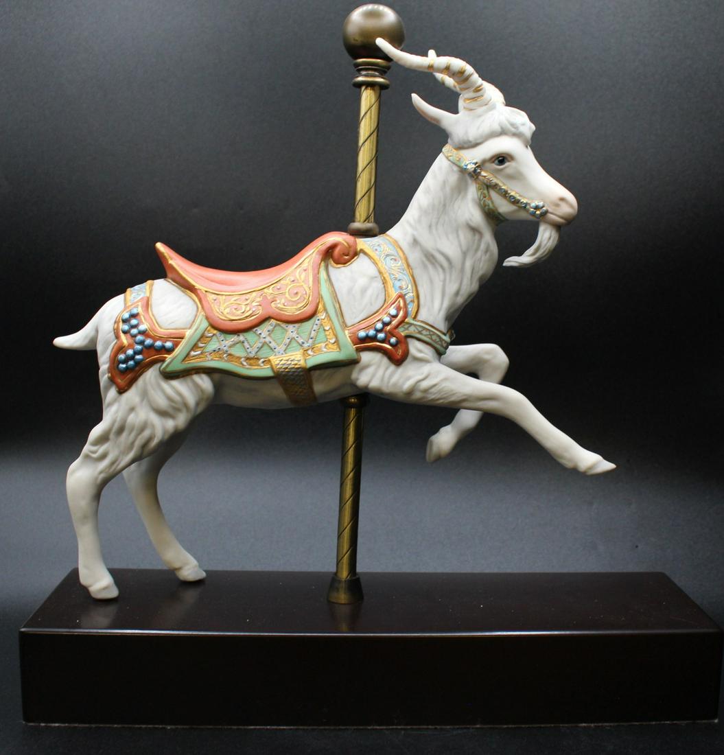Cybis Carousel Goat Limited Edition (1 of 5)