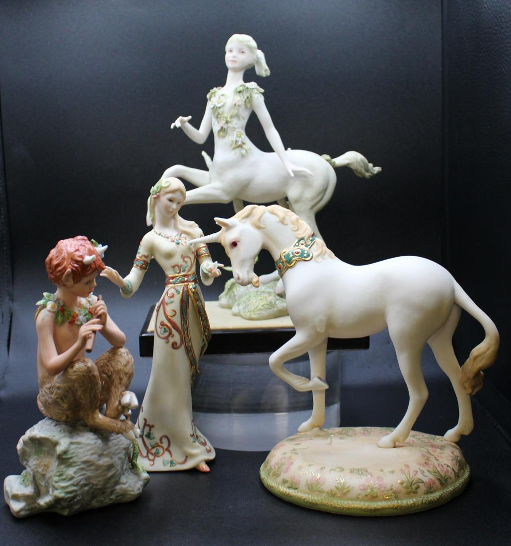 Three Cybis Mythological Figural Groupings, Ltd Ed (1 of 20)