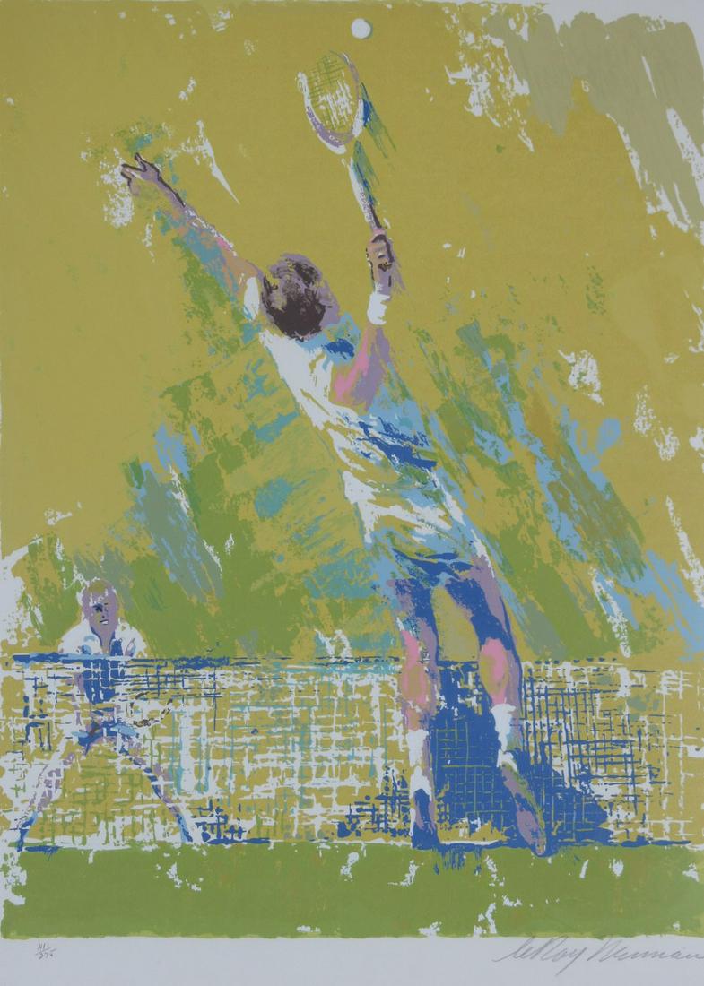 Leroy Neiman Serigraph, "Deuce" (1 of 3)