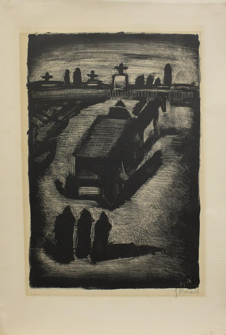 Georges Rouault Litho "La Petite Banlieue" (1 of 4)