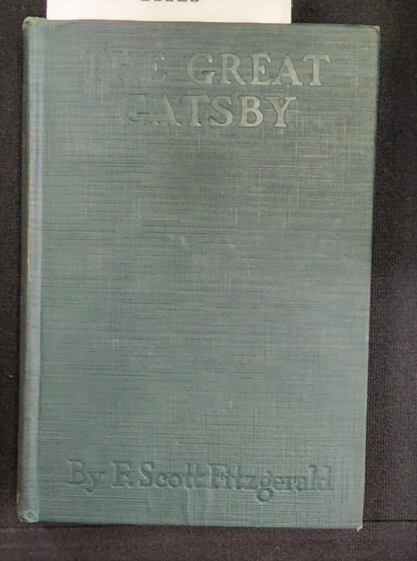 F Scott Fitzgerald, 1st Ed, "The Great Gatsby" (1 of 6)