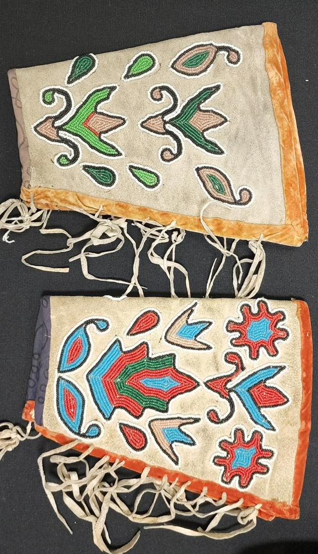 Pair of Beaded Sioux Arm Bands (1 of 6)