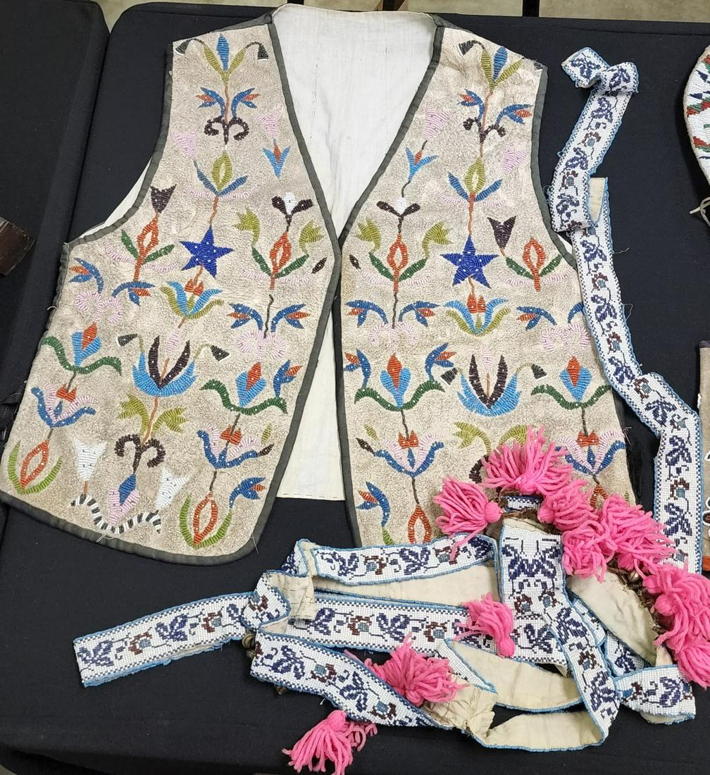 Beaded Vest, Beaded Halter, Sashes (1 of 10)