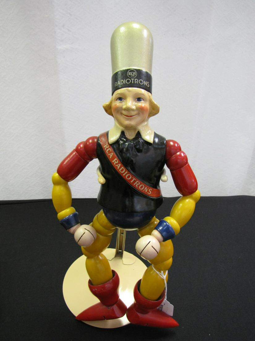 RCA Radiotrons Advertising Figure, Cameo (1 of 8)