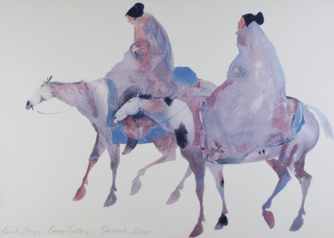 Carol Grigg Lithograph, "The Guardians" (1 of 5)