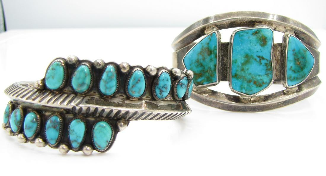 Two, Vintage Southwest/Native American Bracelets (1 of 8)