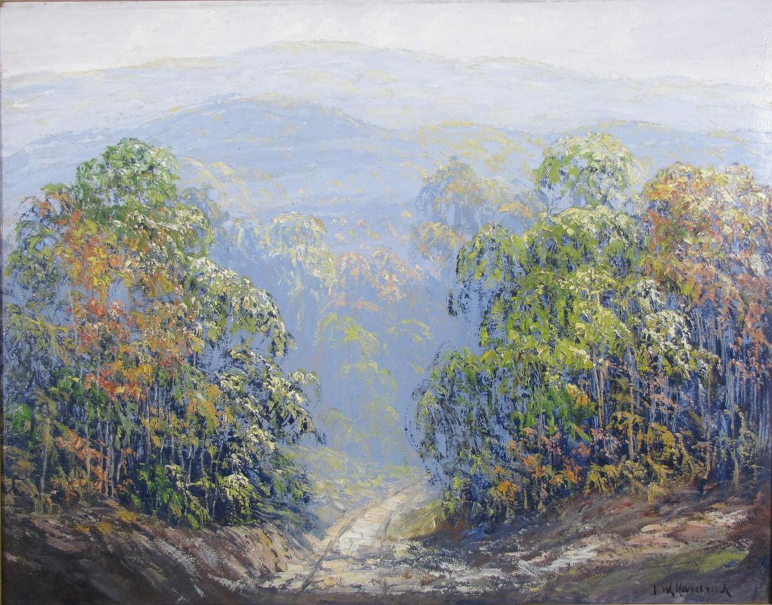 John W Hardrick 24x30 O/B Autumn Landscape (1 of 5)
